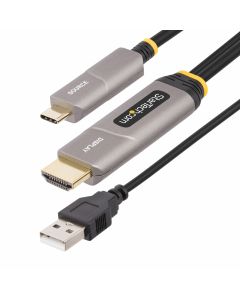StarTech.com 30ft (9.15m) USB-C to HDMI 2.0 Active Optical Cable (AOC), 4K 60Hz, CL3 Rated, Unidirectional USB Type-C to HDMI Adapter Cable