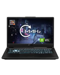 ASUS TUF Gaming A17 FA706NF-HX006W AMD Ryzen™ 5 7535HS Laptop 43.9 cm (17.3") Full HD 16 GB DDR5-SDRAM 512 GB SSD NVIDIA GeForce RTX 2050 Wi-Fi 6 (802.11ax) Windows 11 Home Black