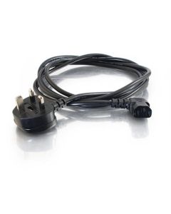 C2G 2m Power Cable Black