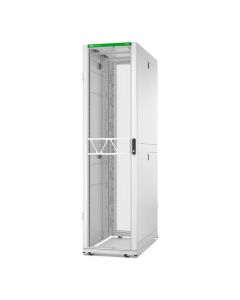 APC NetShelter SX Server Rack Gen 2, 48U, 2258H x 600W x 1200D mm, with Sides, White