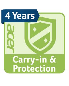 Acer Care Plus - 4 year Carry-in with Equipment Protection (€0 fee) - Notebooks & Chromebooks