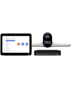 POLY Studio Large Room Bundle for Zoom Rooms: Studio E70 Smart Camera and HP PC w/TC10 (ABU)
