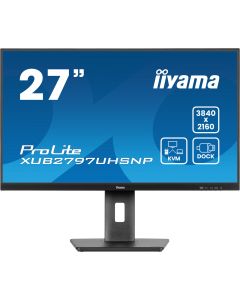 iiyama ProLite XUB2797UHSNP-B1 computer monitor 68.6 cm (27") 3840 x 2160 pixels 4K Ultra HD LED Black