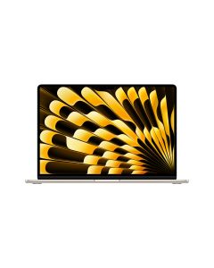 Apple MacBook Air 15-inch : M3 chip with 8-core CPU and 10-core GPU, 16GB, 256GB SSD - Starlight