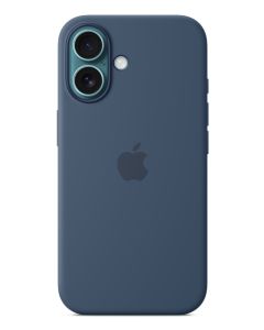Apple iPhone 16 Silicone Case with MagSafe - Denim