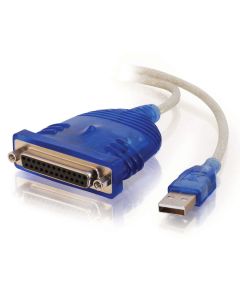 C2G USB 1284 DB25 Parallel Printer Adapter interface cards/adapter