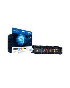 Brother LC1280XLVALBPDR ink cartridge 4 pc(s) Original Black, Cyan, Magenta, Yellow