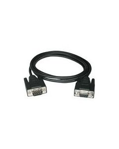 C2G 3m DB9 M/F Cable serial cable Black