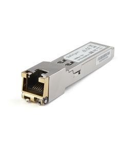 StarTech.com Cisco GLC-TE Compatible Module - 1000BASE-T Copper Industrial Gigabit Ethernet Transceiver - SFP to RJ45 Cat6/Cat5e 100m Extended Temp - Cisco Firepower, IE 2000, C9500, C2960