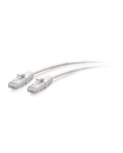 C2G 7.6m Cat6a Snagless Unshielded (UTP) Slim Ethernet Patch Cable - White