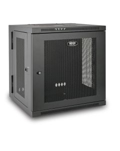 Tripp Lite SRW12US SmartRack 12U Low-Profile Switch-Depth Wall-Mount Small Rack Enclosure, Hinged Back