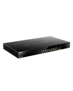 D-Link DMS-1100-10TP network switch Managed L2 2.5G Ethernet (100/1000/2500) Power over Ethernet (PoE) 1U Black