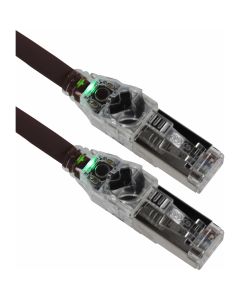 TRACEABLE CAT6A 1MTR BLK