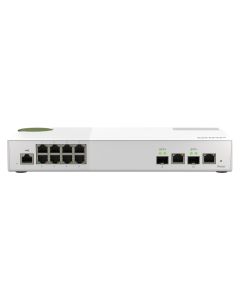 QNAP QSW-M2108-2C network switch Managed L2 2.5G Ethernet (100/1000/2500) Grey, White