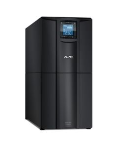 APC Smart-UPS C, Line Interactive, 3kVA, Tower, 230V, 8x IEC C13+1x IEC C19 outlets, USB and Serial communication, AVR, Graphic LCD