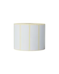 Brother BDE-1J026076-102 printer label White Self-adhesive printer label