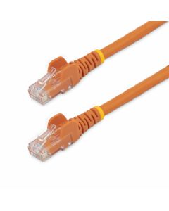 StarTech.com 3m CAT6 Ethernet Cable - Orange CAT 6 Gigabit Ethernet Wire -650MHz 100W PoE RJ45 UTP Network/Patch Cord Snagless w/Strain Relief Fluke Tested/Wiring is UL Certified/TIA