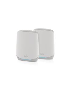 NETGEAR Orbi RBK762S Tri-band (2.4 GHz / 5 GHz / 5 GHz) Wi-Fi 6 (802.11ax) White 5 Internal