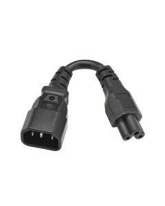 Eaton P014-P15M-EU power cable Black 0.15 m IEC C14 IEC C5