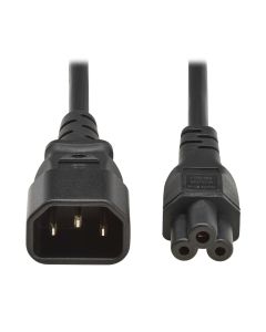 Eaton P014-02M-EU power cable Black 2 m IEC C14 IEC C5