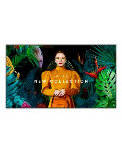 Samsung QB50C Digital signage flat panel 127 cm (50") LCD Wi-Fi 350 cd/m² 4K Ultra HD Black Built-in processor Tizen 16/7