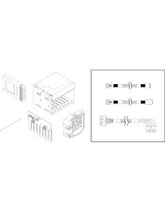 Lenovo ThinkSystem ST250 3.5" SATA/SAS 4-Bay Backplane Kit HDD enclosure Metallic 3.5"