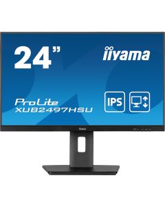 iiyama XUB2497HSU-B2 computer monitor 60.5 cm (23.8") 1920 x 1080 pixels Full HD LED Black