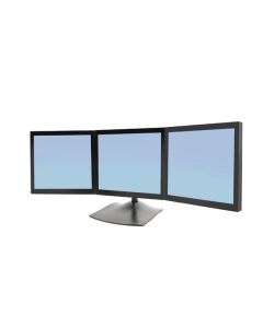 Ergotron DS Series DS100 Triple Monitor Desk Stand 53.3 cm (21") Black
