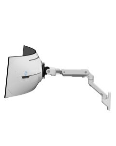 Ergotron HX Series HX ARM WITH VERY HEAVY DUTY PIVOT WALL (WHITE) FOR 1000R 57" MONITORS