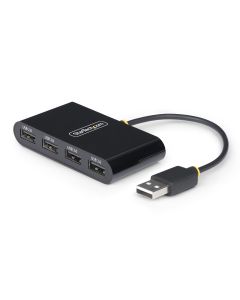 StarTech.com ST4200MINI2-USB-HUB interface hub USB 2.0 480 Mbit/s Black