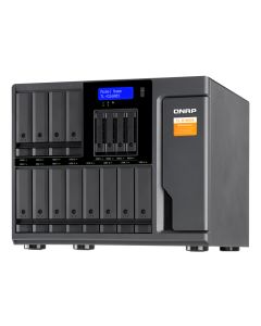 QNAP TL-D1600S storage drive enclosure HDD/SSD enclosure Black, Grey 2.5/3.5"