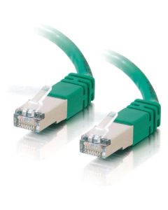 C2G Cat5E STP 10m networking cable Green U/FTP (STP)