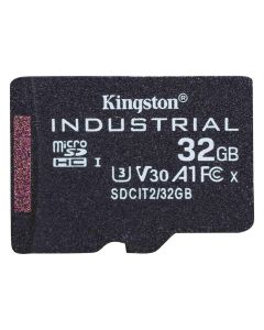 Kingston Technology 32GB microSDHC Industrial C10 A1 pSLC Card Single Pack w/o Adapter