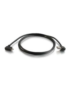 C2G USB 2.0, 1m USB cable USB A Micro-USB B Black