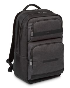 Targus CitySmart backpack Casual backpack Black, Grey Faux leather, Polyurethane (PU)