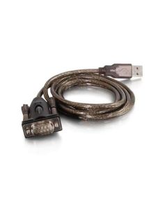 C2G 26887 serial cable Black 1.5 m USB DB9