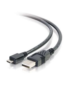 C2G 27395 USB cable USB 2.0 4.6 m USB A Micro-USB B Black