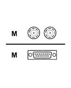 Cisco CAB-E1-BNC= coaxial cable 5 m Black
