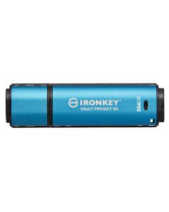 Kingston Technology IronKey 256GB Vault Privacy 50 AES-256 Encrypted, FIPS 197