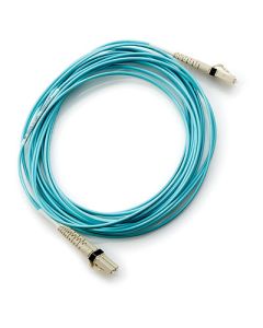 HPE LC to LC Multi-mode OM3 2-Fiber 5.0m 1-Pack Fiber Optic Cable
