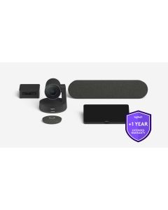 Logitech One year extended warranty for medium room solution with Tap (USB or CaT5e) and Rally