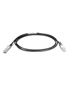 D-Link QSFP+, 3m InfiniBand/fibre optic cable QSFP+ Black