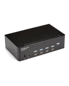 StarTech.com 4 Port HDMI KVM Switch - 4K 30Hz - Dual Display