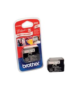Brother M-K222BZ label-making tape Red on white