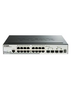 D-Link DGS-1510 Managed L3 Gigabit Ethernet (10/100/1000) Power over Ethernet (PoE) Black