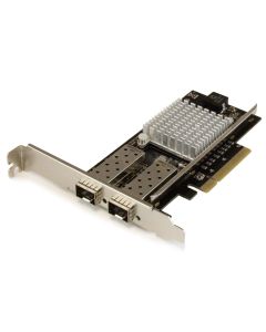 StarTech.com 2-Port 10G Fiber Network Card with Open SFP+ - PCIe, Intel Chip