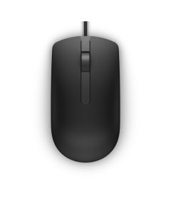 DELL MS116 mouse Office Ambidextrous USB Type-A Optical 1000 DPI