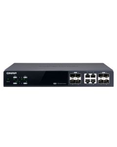 QNAP QSW-M804-4C network switch Managed 10G Ethernet (100/1000/10000) Black