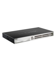 D-Link DGS-3130-30TS Managed L3 Gigabit Ethernet (10/100/1000) Black, Grey