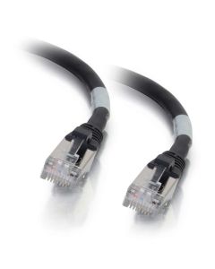 C2G 2m Cat6a Booted Shielded (SSTP) Network Patch Cable - Black